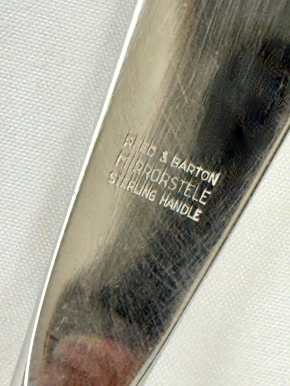Vintage Grande Renaissance Sterling Silver Butter Knife Reed and Barton 7 inch